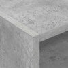 Levykaappi Betoni Harmaa 78,5 x 35 x 45 cm Tekninen puu