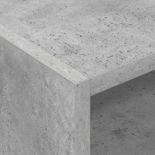 Levykaappi Betoni Harmaa 78,5 x 35 x 45 cm Tekninen puu