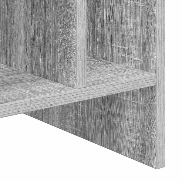 Levykaappi Harmaa Sonoma 78,5 x 35 x 45 cm Tekninen puu
