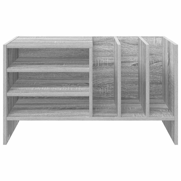 Levykaappi Harmaa Sonoma 78,5 x 35 x 45 cm Tekninen puu