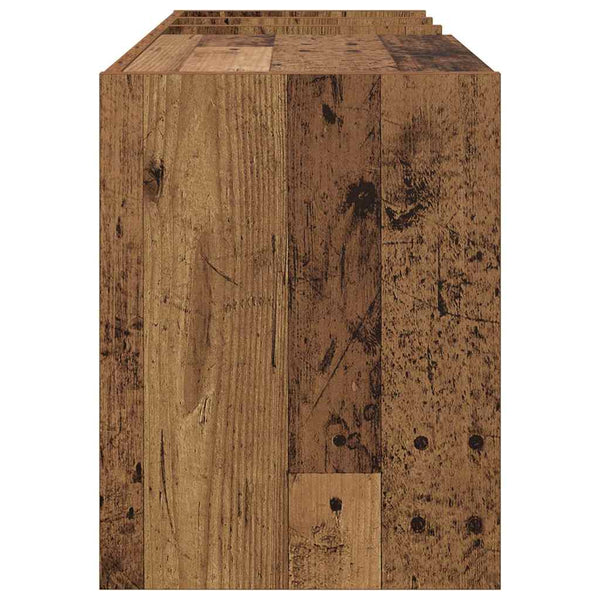 Levykaappi Vanha puu 78,5 x 35 x 45 cm Tekninen puu