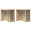 Päätypöytä 2 pcs Sonoman tammi 37 x 32 x 40 cm Tekninen puu