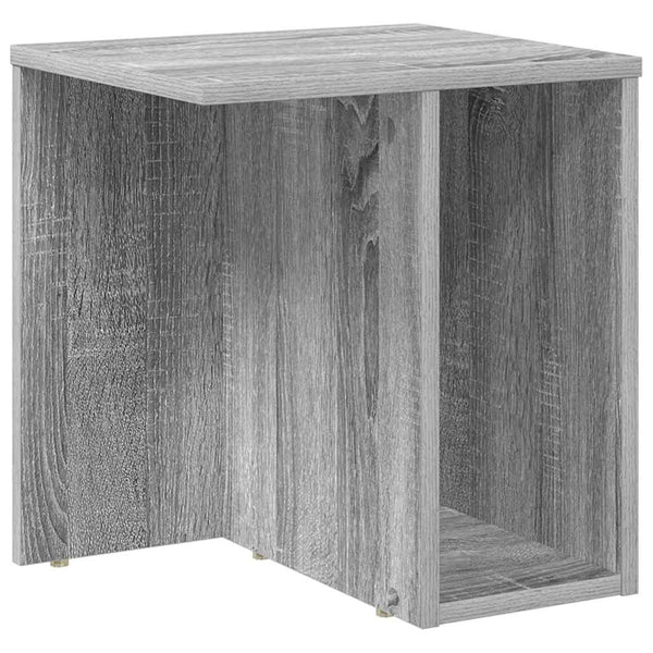 Päätypöytä 2 pcs Harmaa Sonoma 37 x 32 x 40 cm Tekninen puu