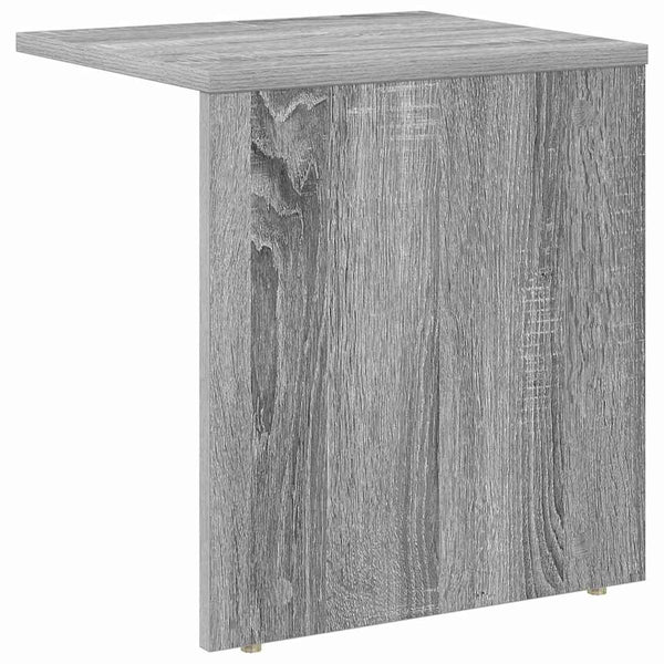 Päätypöytä 2 pcs Harmaa Sonoma 37 x 32 x 40 cm Tekninen puu
