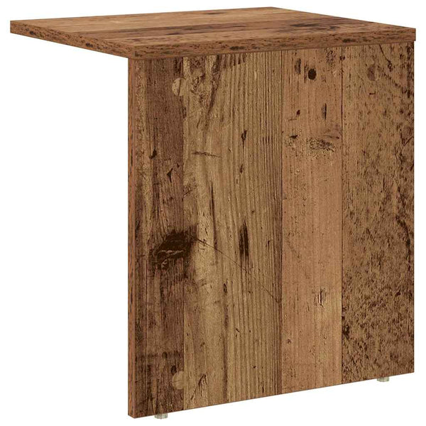 Päätypöytä 2 pcs Vanha puu 37 x 32 x 40 cm Tekninen puu