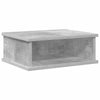 Yöpöytä 2 kpl Betoni Harmaa 40 x 31 x 15 cm Tekninen puu