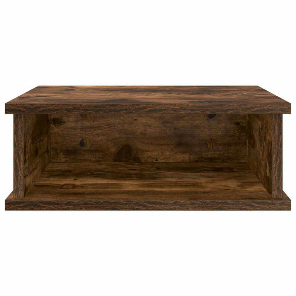 Yöpöytä 2 kpl Savupähkinä 40 x 31 x 15 cm Tekninen puu