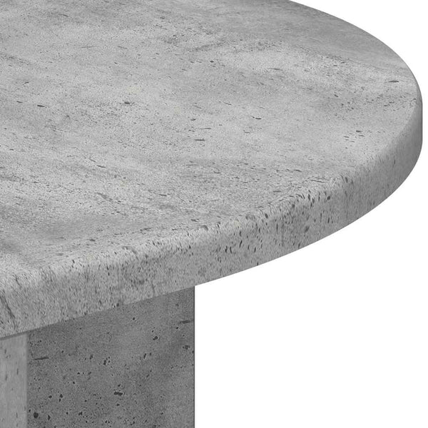 Päätypöytä Betoni Harmaa 29,6 x 29,6 x 60 cm Tekninen puu