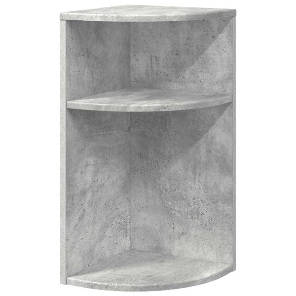 Päätypöytä Betoni Harmaa 29,6 x 29,6 x 60 cm Tekninen puu