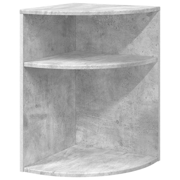 Päätypöytä Betoni Harmaa 39,7 x 39,7 x 60 cm Tekninen puu