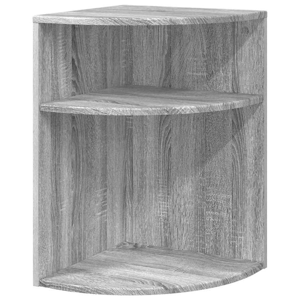 Päätypöytä Harmaa Sonoma 39,7 x 39,7 x 60 cm Tekninen puu