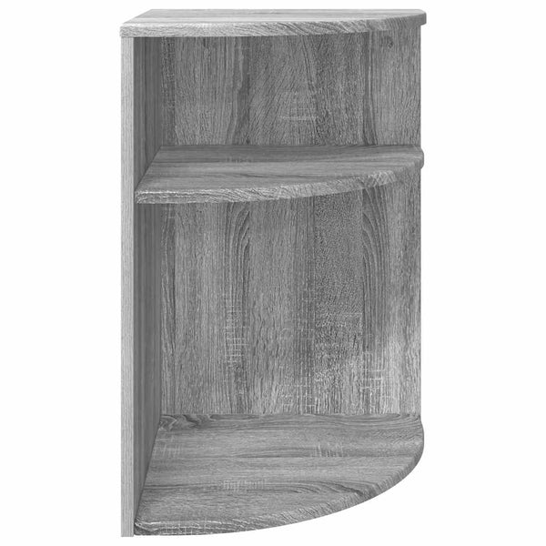 Päätypöytä Harmaa Sonoma 39,7 x 39,7 x 60 cm Tekninen puu