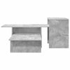 Konsolipöytä Betoni Harmaa 91,5 x 35 x 38,5 cm Tekninen puu