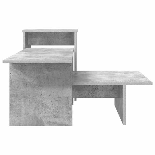 Konsolipöytä Betoni Harmaa 91,5 x 35 x 38,5 cm Tekninen puu