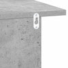 Yöpöytä 2 kpl Betoni Harmaa 40 x 30 x 25 cm Tekninen puu