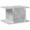 Yöpöytä 2 kpl Betoni Harmaa 40 x 30 x 25 cm Tekninen puu