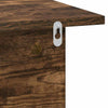 Yöpöytä 2 kpl Savupähkinä 40 x 30 x 25 cm Tekninen puu