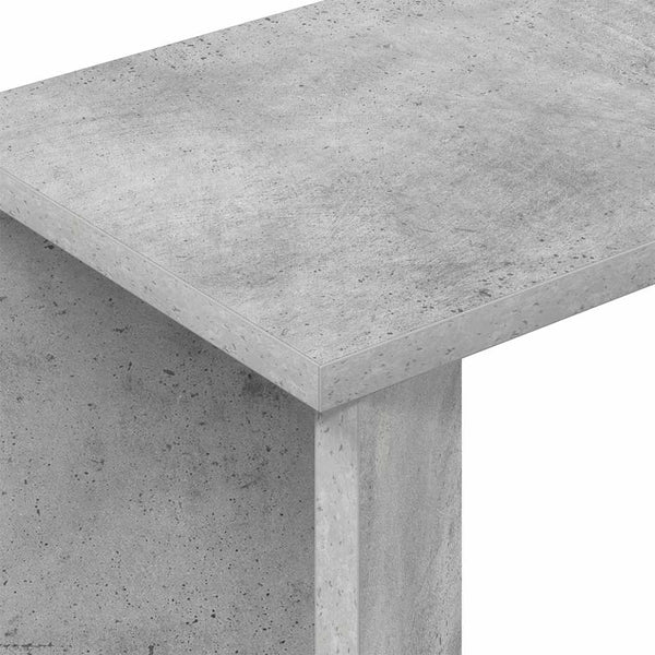 Päätypöytä Betoni Harmaa 35 x 25 x 50 cm Tekninen puu