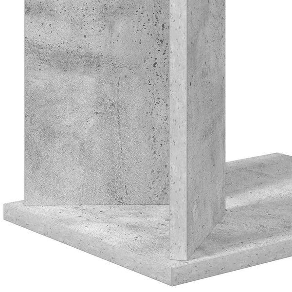 Päätypöytä Betoni Harmaa 35 x 25 x 50 cm Tekninen puu