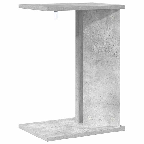 Päätypöytä Betoni Harmaa 35 x 25 x 50 cm Tekninen puu