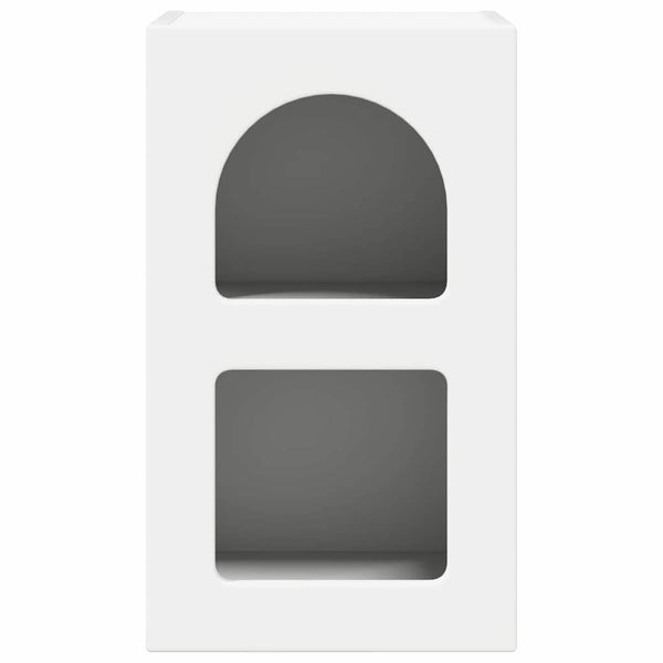 Yöpöytä 2 pcs Valkoinen 29.5 x 35 x 50 cm Tekninen puu