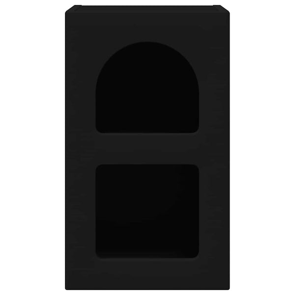 Yöpöytä 2 pcs Musta 29.5 x 35 x 50 cm Tekninen puu