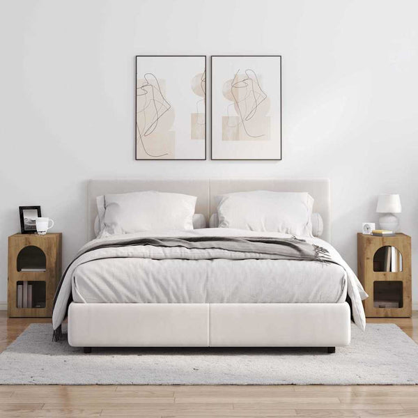 Yöpöytä 2 pcs Artisan tammi 29.5 x 35 x 50 cm Tekninen puu