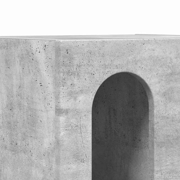 Yöpöytä Betoni Harmaa 40 x 35 x 50 cm Tekninen puu