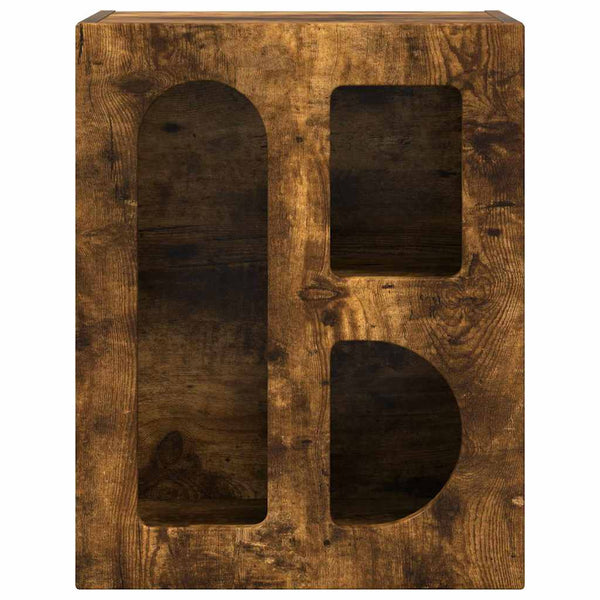 Yöpöytä Savupähkinä 40 x 35 x 50 cm Tekninen puu