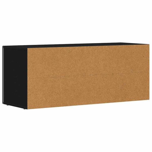 TV-kaappi Musta 100 x 35 x 40 cm Tekninen puu