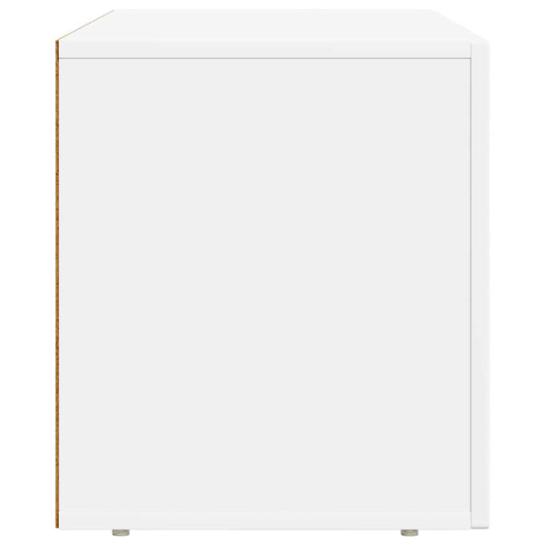 TV-kaappi Valkoinen 80 x 35 x 40 cm Tekninen puu