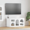 TV-kaappi Korkean kiillon valkoinen 80 x 35 x 40 cm