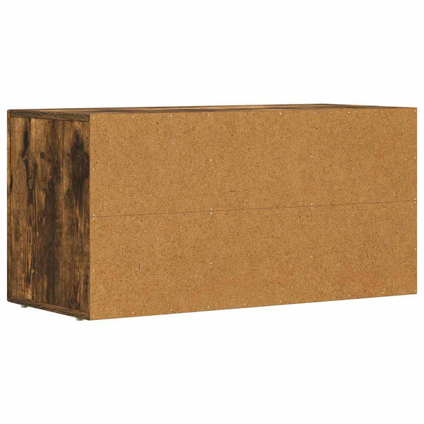 TV-kaappi Savupähkinä 80 x 35 x 40 cm Tekninen puu