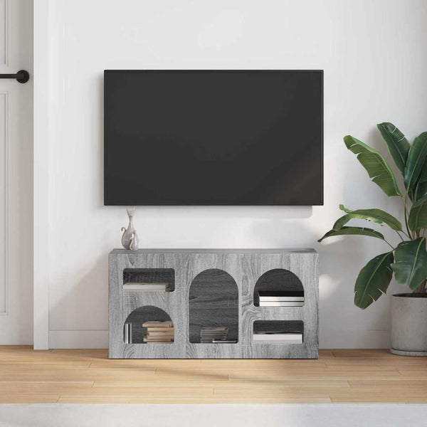 TV-kaappi Harmaa Sonoma 80 x 35 x 40 cm Tekninen puu
