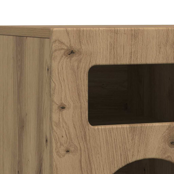 TV-kaappi Artisan tammi 80 x 35 x 40 cm Tekninen puu