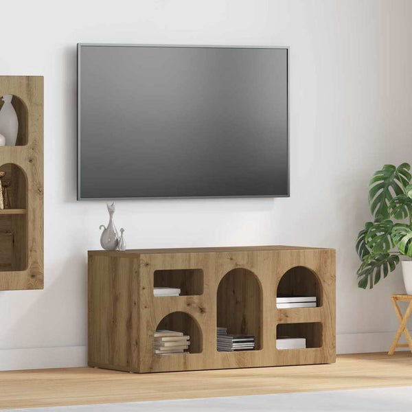 TV-kaappi Artisan tammi 80 x 35 x 40 cm Tekninen puu