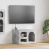 TV-kaappi Betoni Harmaa 60 x 35 x 40 cm Tekninen puu