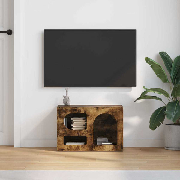 TV-kaappi Savupähkinä 60 x 35 x 40 cm Tekninen puu