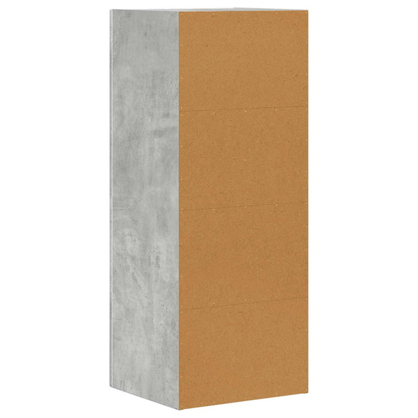 Sivupöytä Betoni Harmaa 40 x 35 x 100,5 cm Tekninen puu