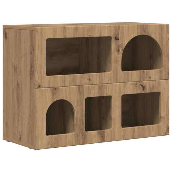 Sivupöytä Artisan tammi 80.5 x 35 x 59 cm Tekninen puu