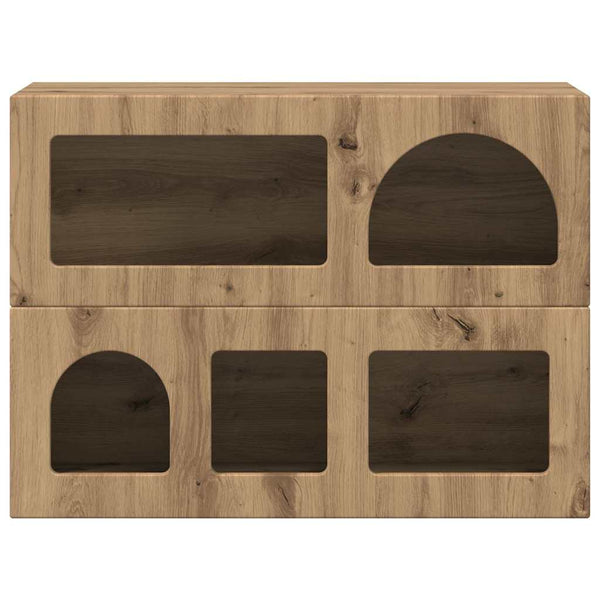 Sivupöytä Artisan tammi 80.5 x 35 x 59 cm Tekninen puu
