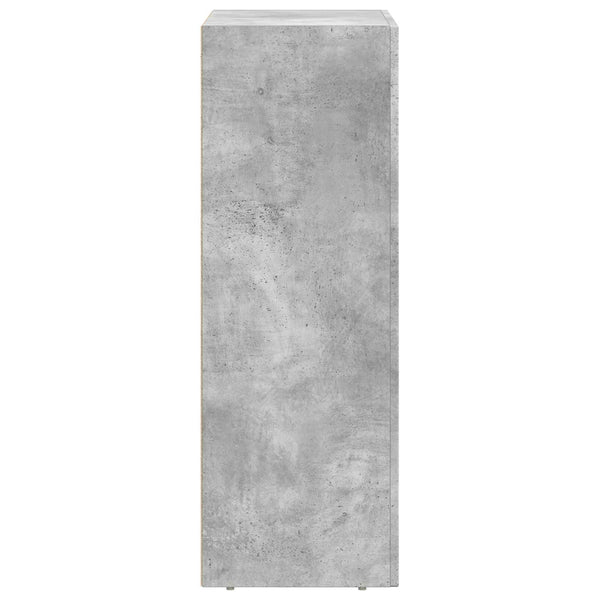 Sivupöytä Betoni Harmaa 59 x 35 x 100,5 cm Tekninen puu