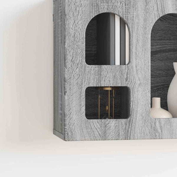 Henkarikaappi ELST Harmaa Sonoma 60 x 20 x 40 cm Tekninen puu
