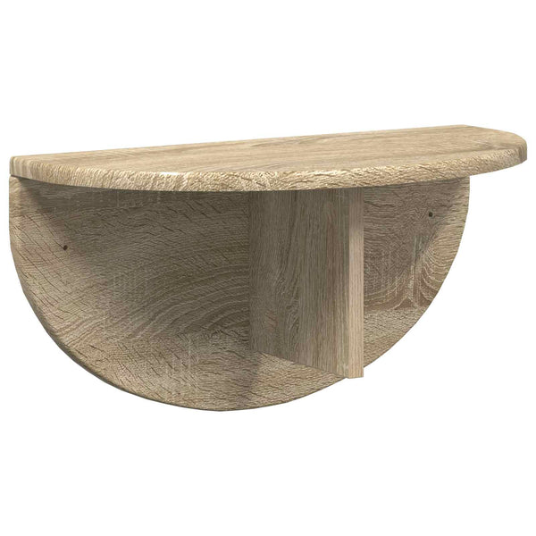 Seinähylly 2 kpl Sonoman tammi 48 x 24 x 24 cm Tekninen puu