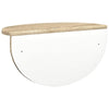 Seinähylly 2 kpl Sonoman tammi 48 x 24 x 24 cm Tekninen puu