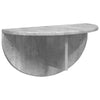 Seinähylly 2 kpl Betoni Harmaa 48 x 24 x 24 cm Tekninen puu