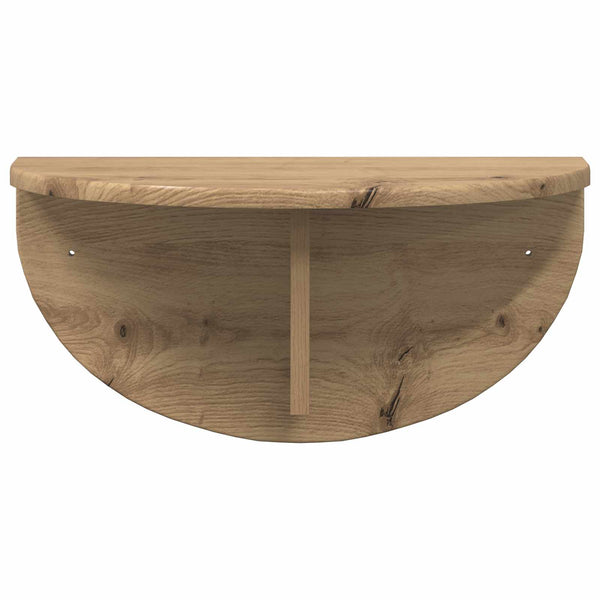Seinähylly 2 kpl Artisan tammi 48 x 24 x 24 cm Tekninen puu