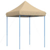 Juhlateltta 200 x 200 x 306 cm Beige Oxford-kangas