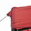 Juhlateltta 200 x 200 x 306 cm Burgundi Oxford-kangas