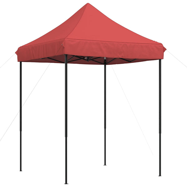 Juhlateltta 200 x 200 x 306 cm Burgundi Oxford-kangas